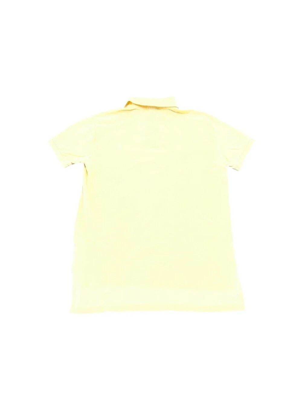 Men's Polo by Ralph Lauren Pony Embroidered Short Sleeve Golf Yellow Shirt Med